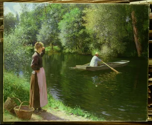 Boating on a Summer
